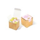Image of Eco Kraft Cube - Speckled Eggs