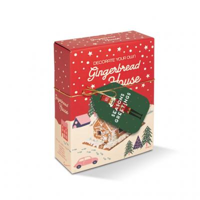 Image of Gingerbread House Box -  Decoration Kit!