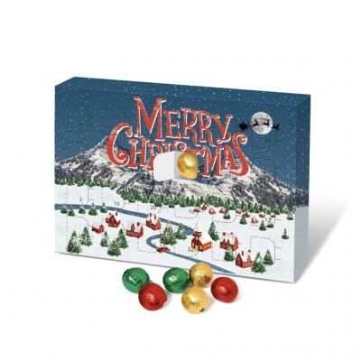 Image of A5 Advent Calendar -  Solid Chocolate Balls