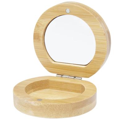 Image of Afrodit bamboo pocket mirror